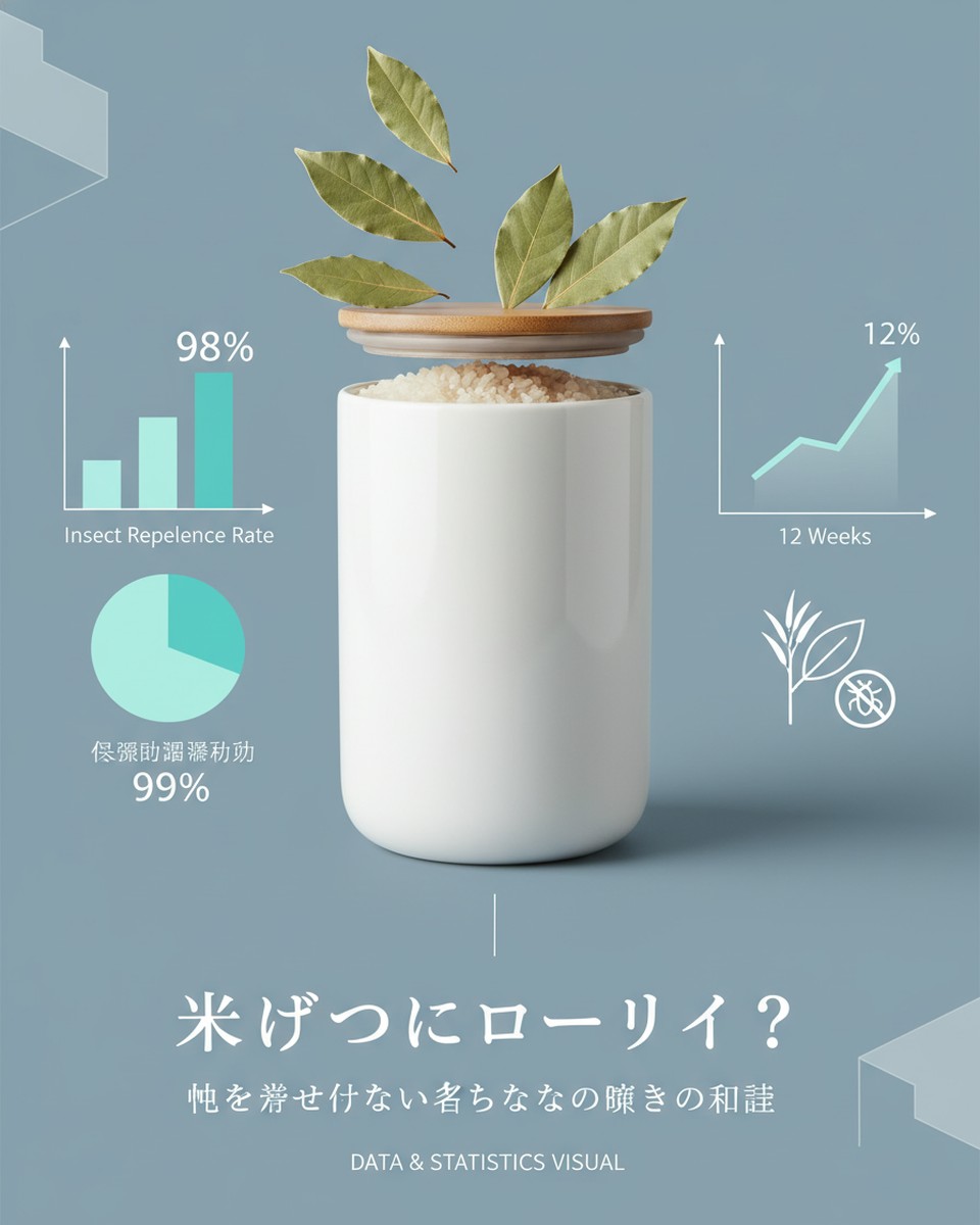 米びつにローリエは効果的？虫を寄せ付けない古来の知恵と科学的根拠