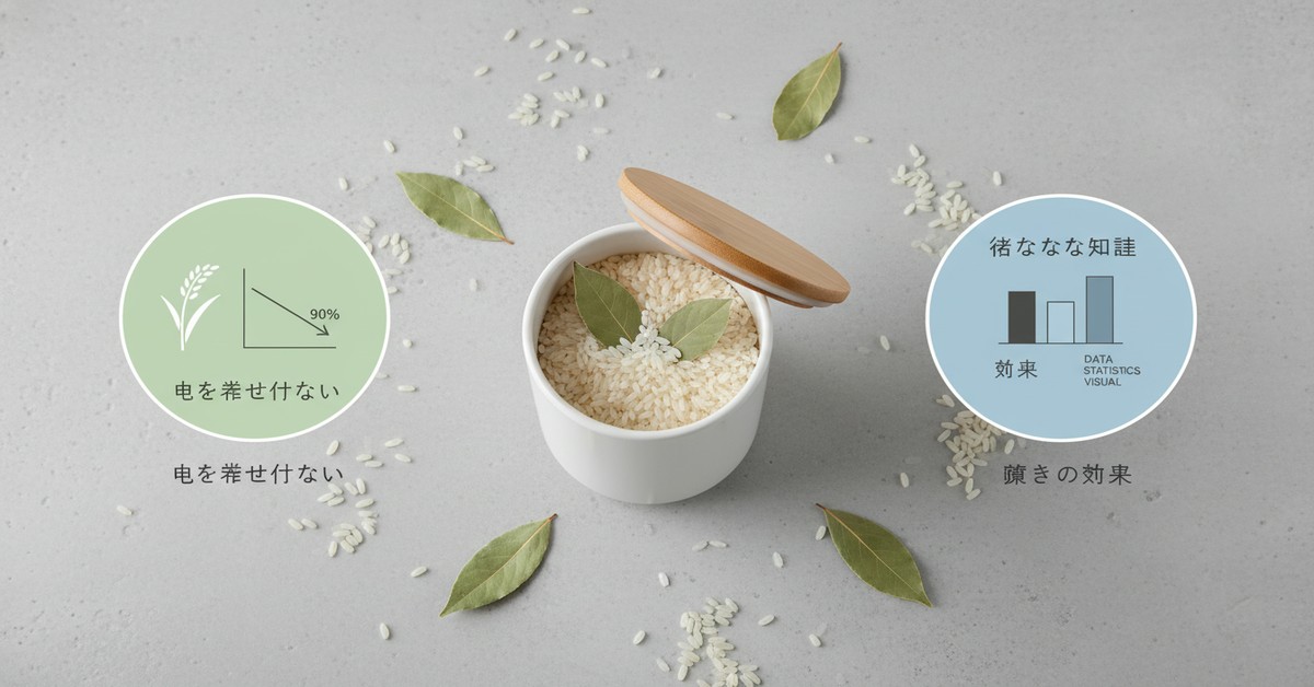 米びつにローリエは効果的？虫を寄せ付けない古来の知恵と科学的根拠