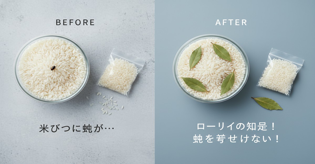 米びつに虫を寄せ付けない伝統的な知恵：ローリエ活用の効果と方法