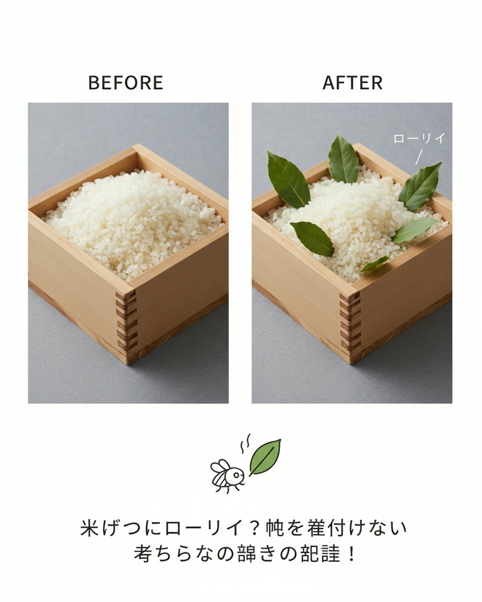 米びつに虫を寄せ付けない伝統的な知恵：ローリエ活用の効果と方法