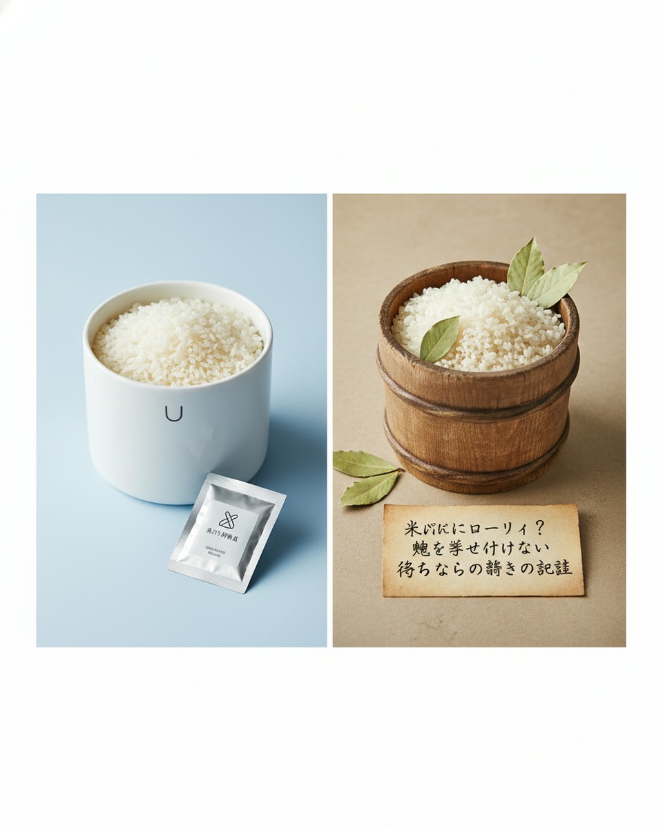 米びつの虫対策：ローリエを使った昔ながらの知恵とその効果