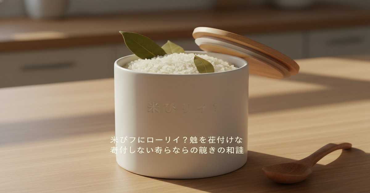米びつの虫対策にローリエ？古くから伝わる安全な防虫術