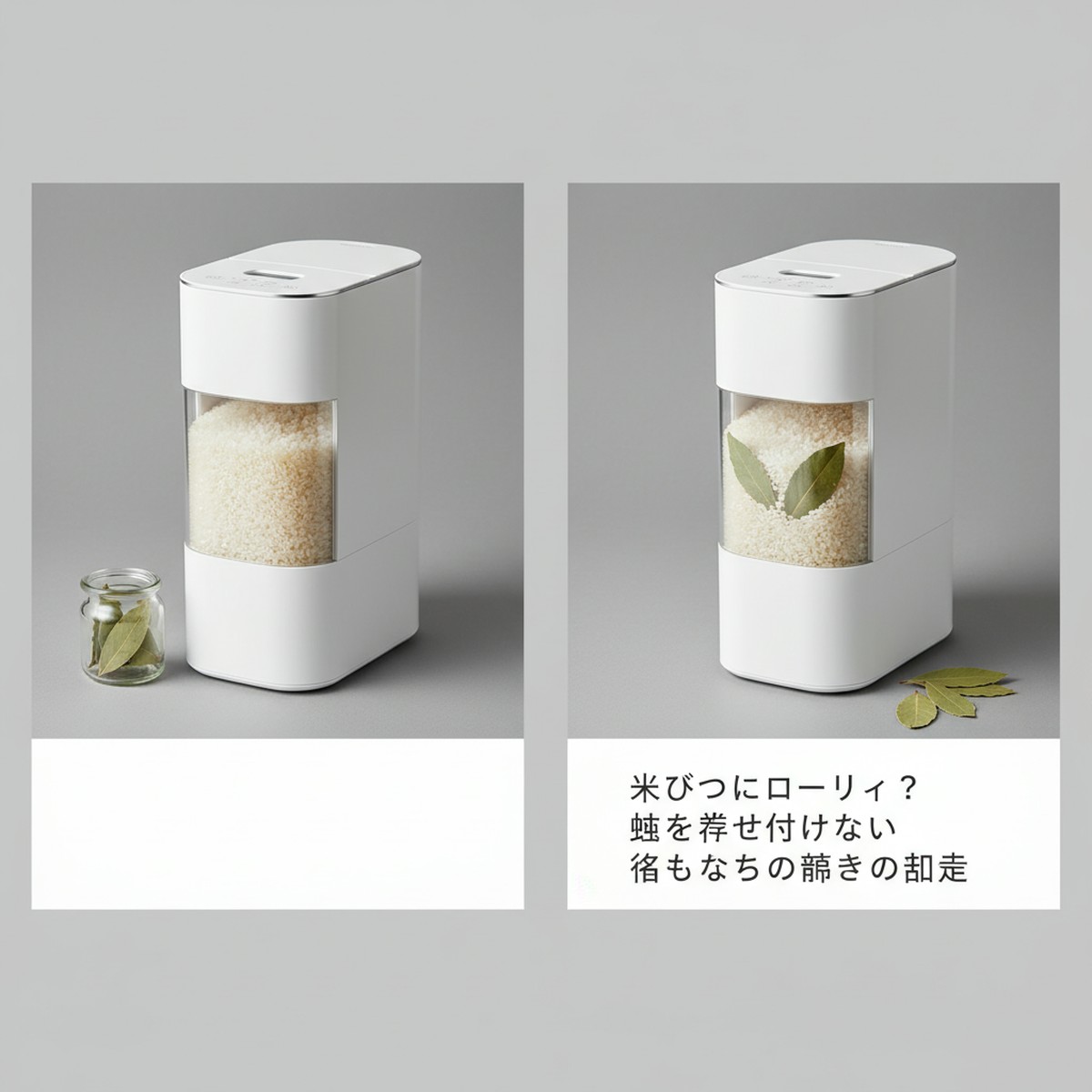 米びつにローリエの昔ながらの知恵：虫を寄せ付けない具体的な方法と効果