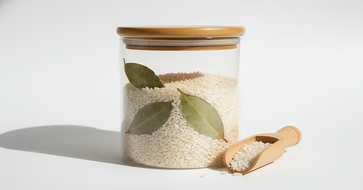 米びつにローリエの昔ながらの知恵：虫を寄せ付けない具体的な方法と効果